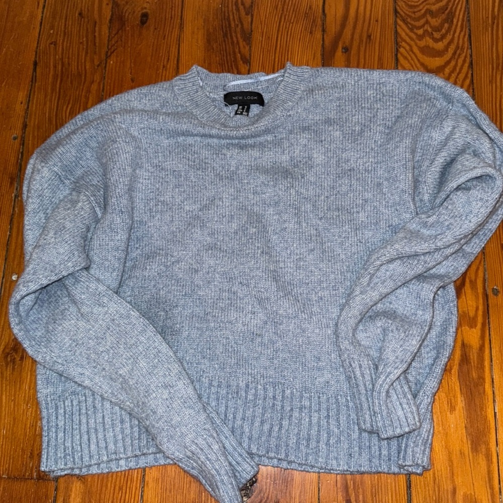 Blue asos sweater